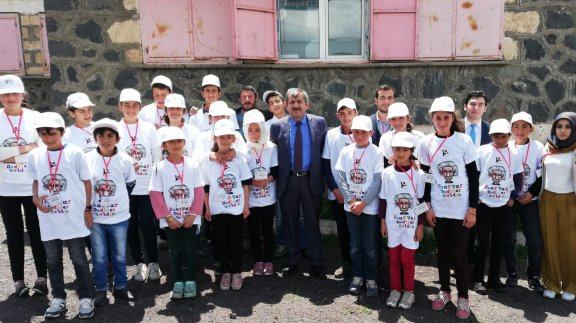 Salyamaç Ortaokulu Tübitak Bilim Fuarı Sergi Açılışı