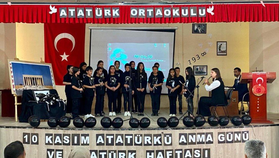 10 Kasım Atatürk'ü Anma Günü Programı 